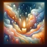 Prayer for healing with candle